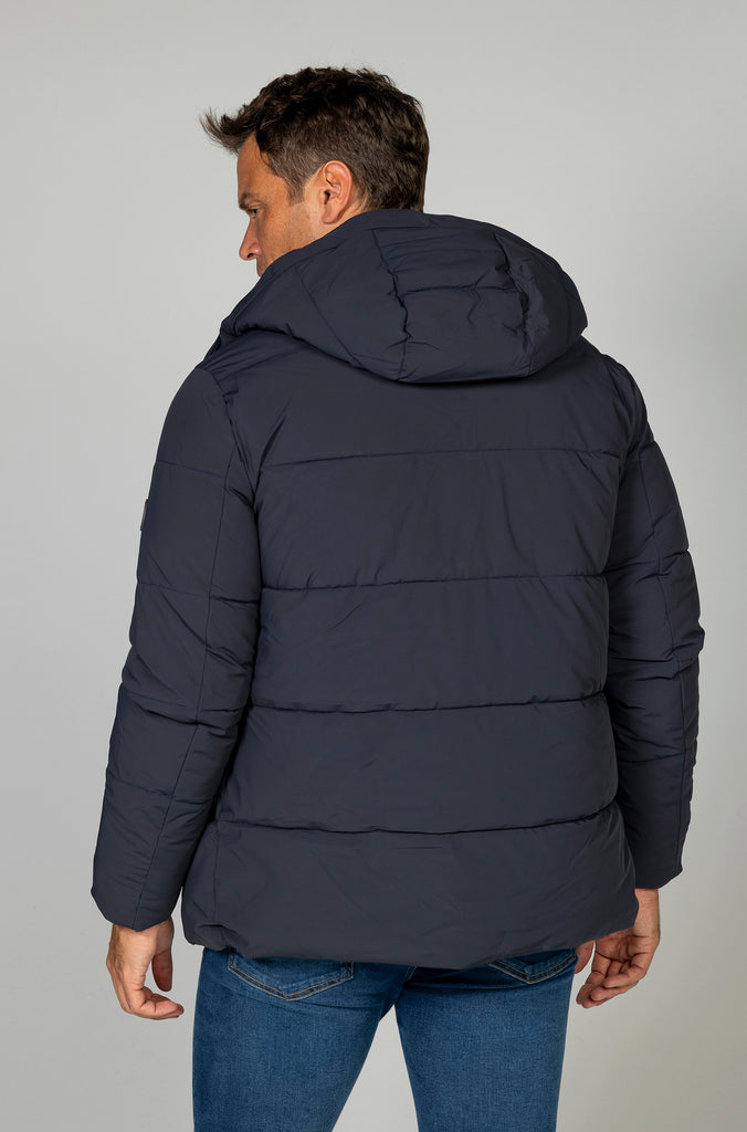 Parka Técnica Acolchada Marino