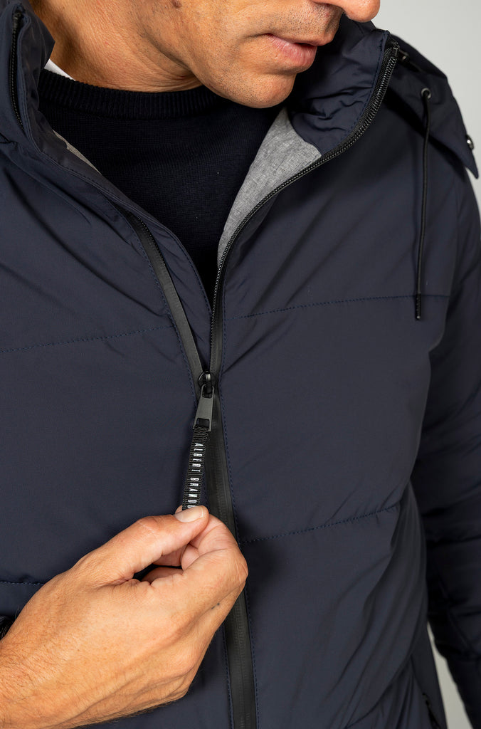 Parka Técnica Acolchada Marino