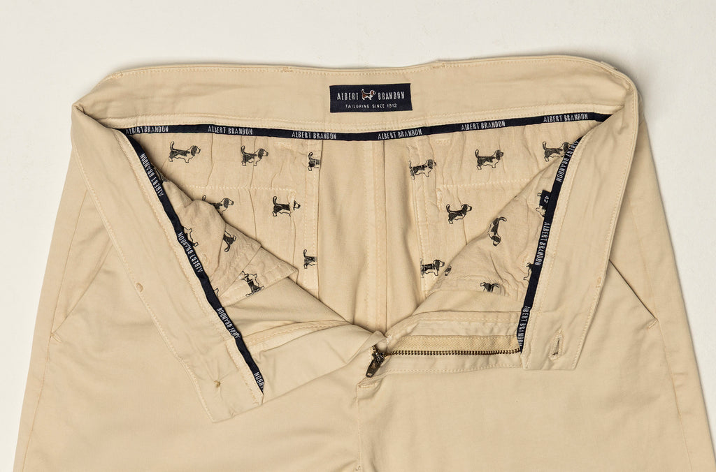 Pantalón Chino Custom Crudo