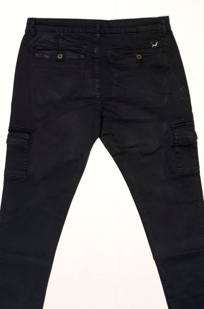 Pantalón Elástico Cargo Marino