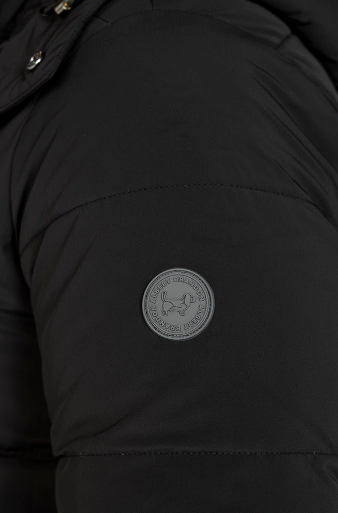 Parka Técnica Acolchada Negra
