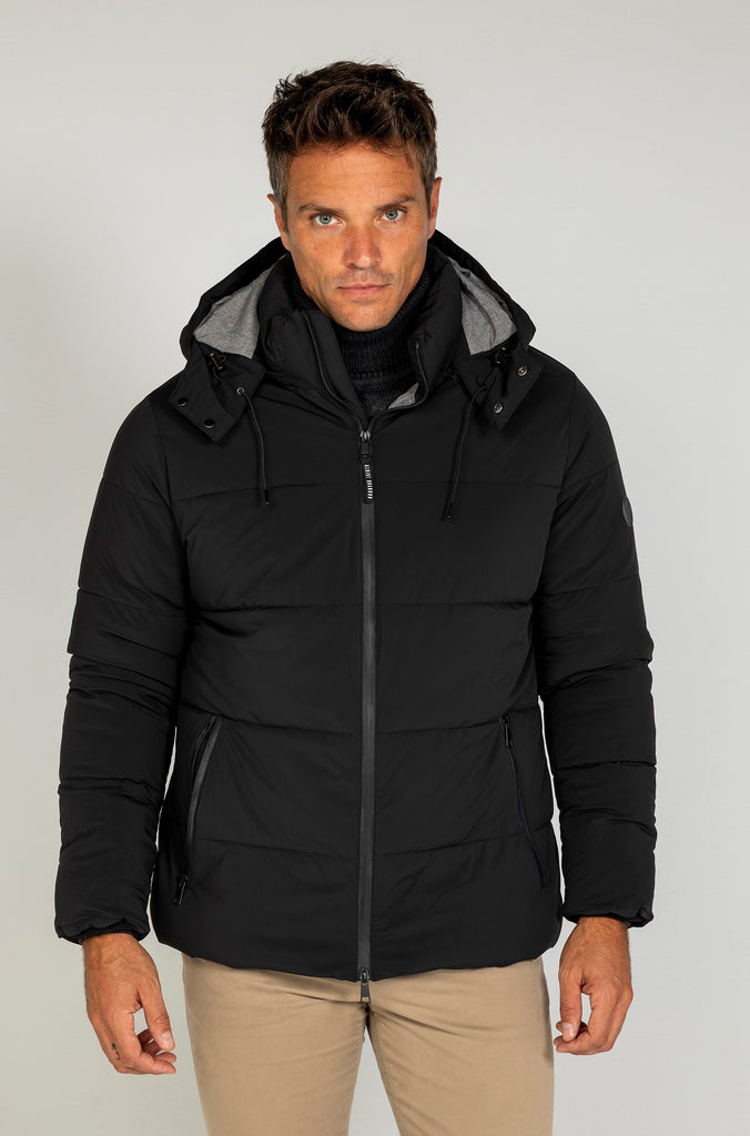 Parka Técnica Acolchada Negra