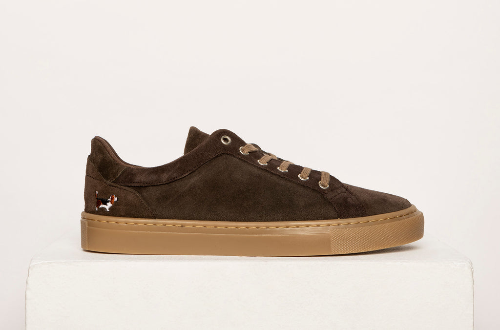 Sneaker Serraje Marrón