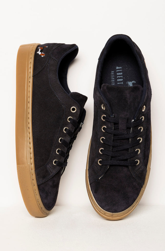Sneaker Serraje Marino