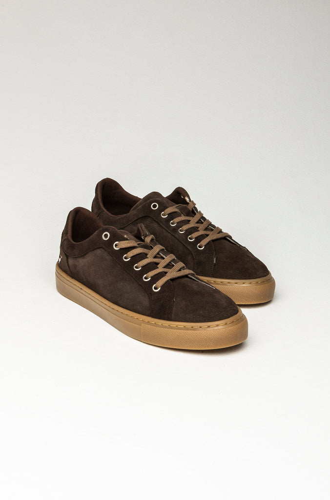 Sneaker Serraje Marrón