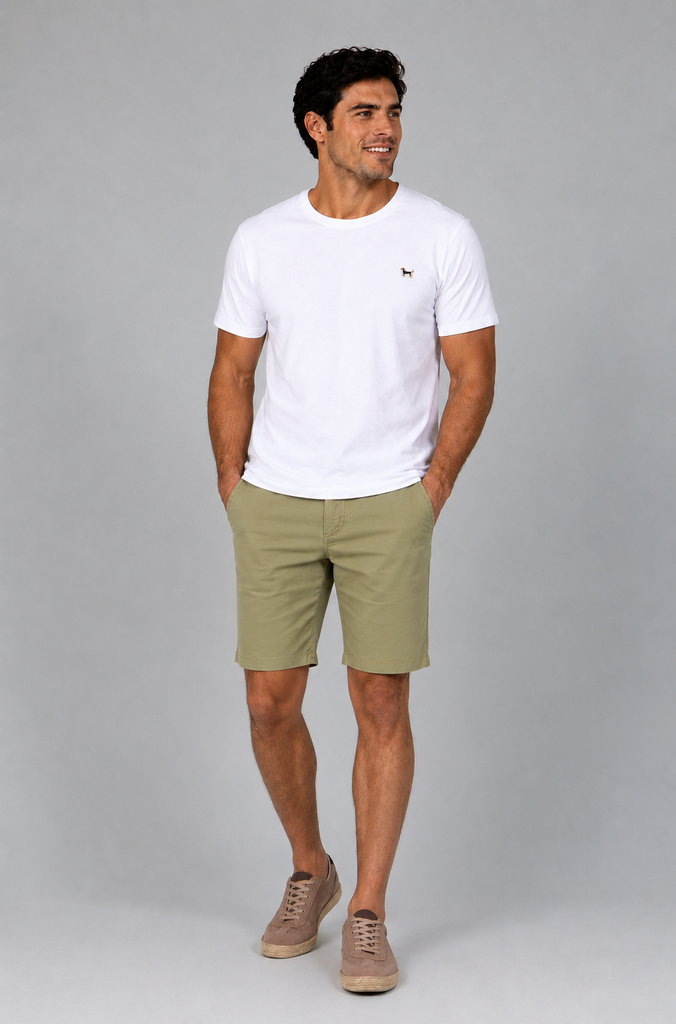 Camiseta brandon bakery Saint Tropez blanca