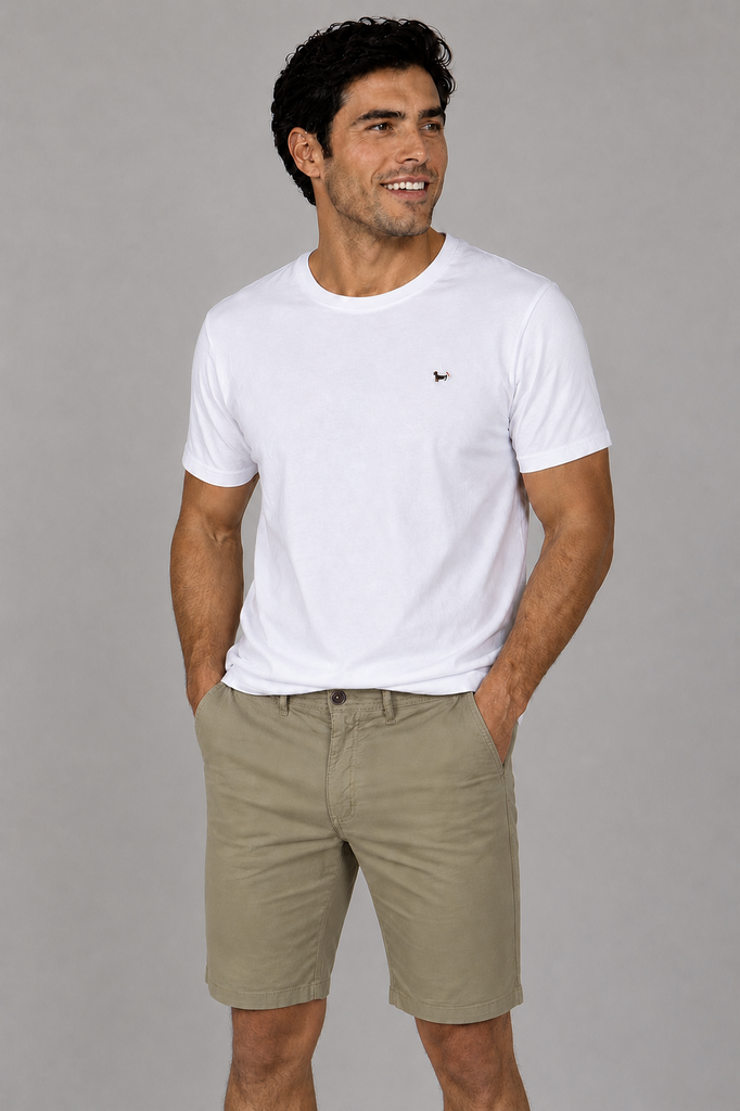 Camiseta brandon bakery Saint Tropez blanca