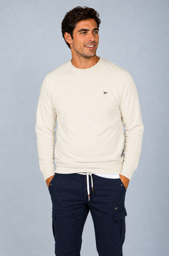 Sudadera Mr brandon crema