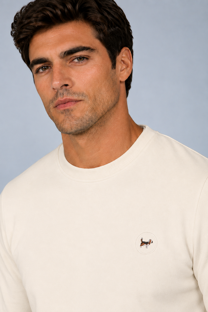 Sudadera Mr brandon crema