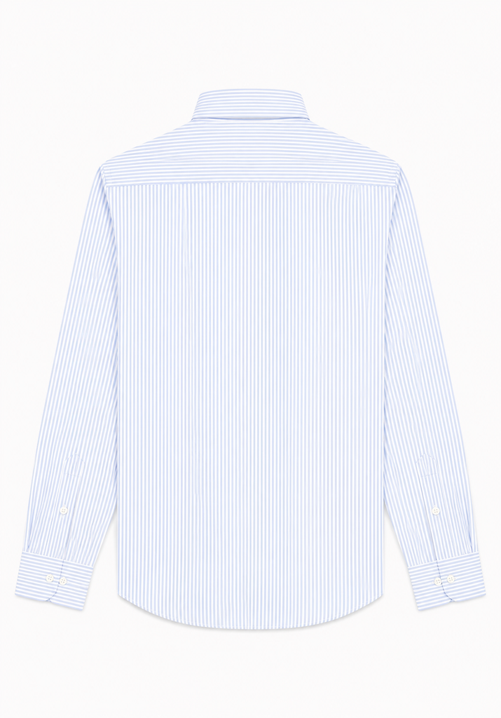 Camisa Raya Oxford Suavizada Celeste.