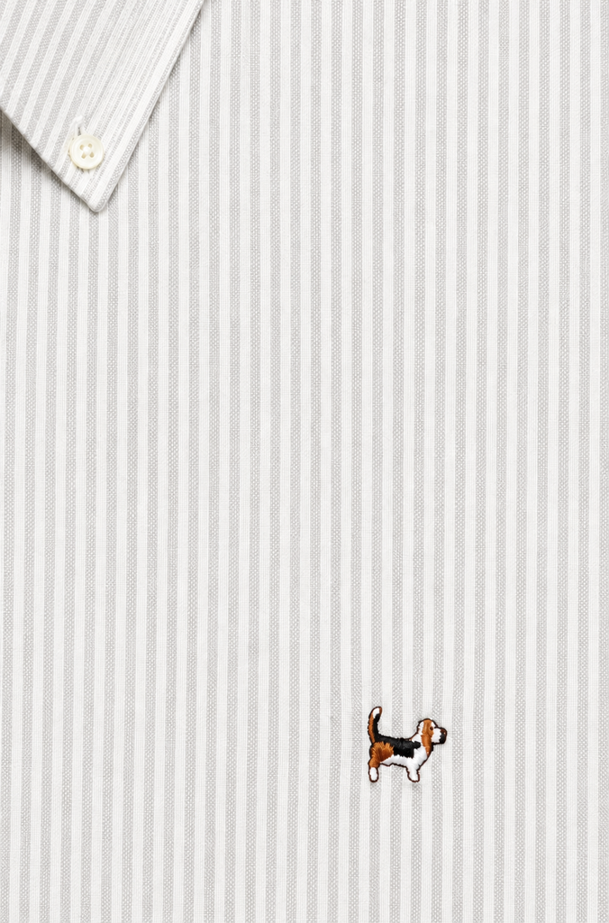 Camisa Raya Oxford Suavizada Piedra