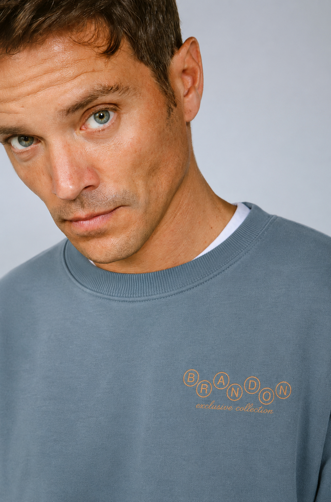 Sudadera Brandon exclusive petróleo claro