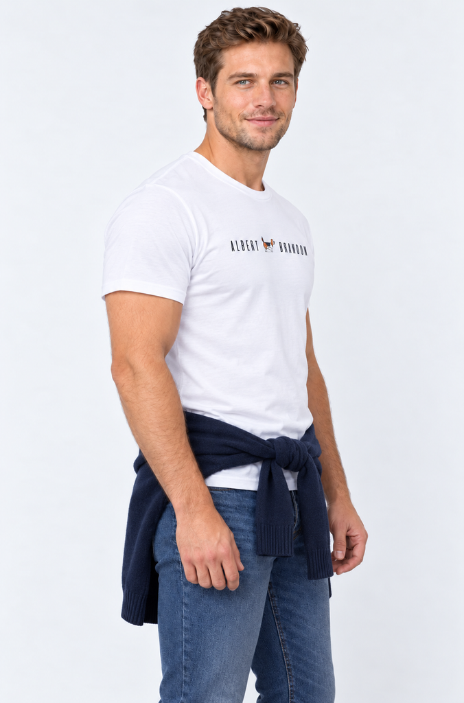 Camiseta AB blanca