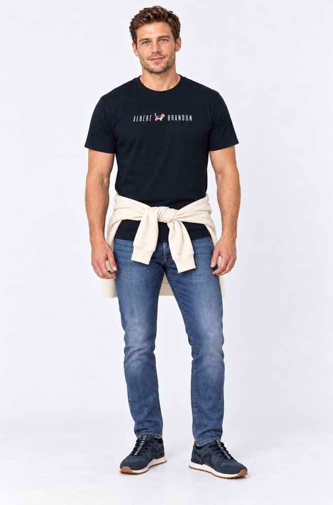 Camiseta AB marino