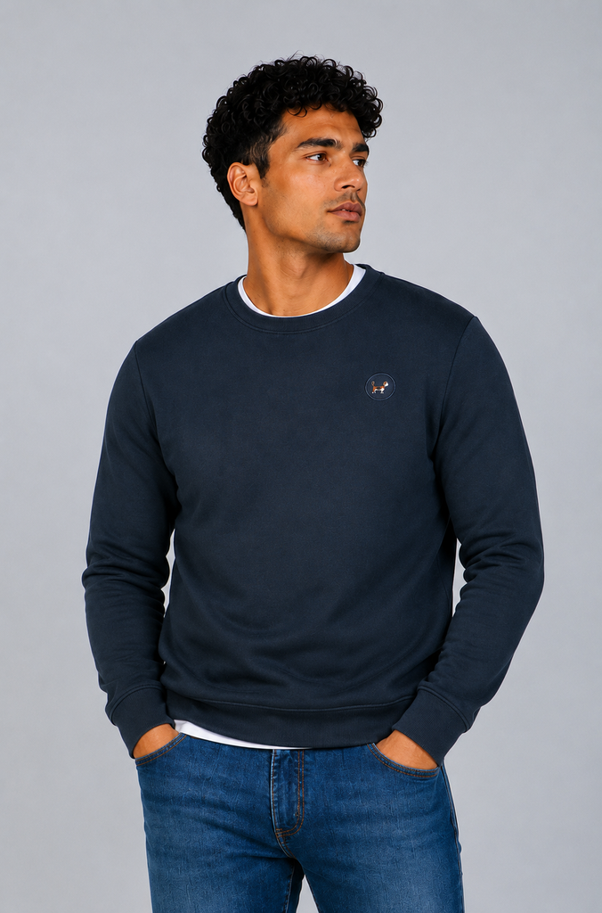 Sudadera Brandon new etnic marino
