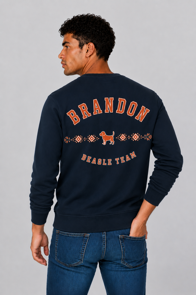 Sudadera Brandon new etnic marino