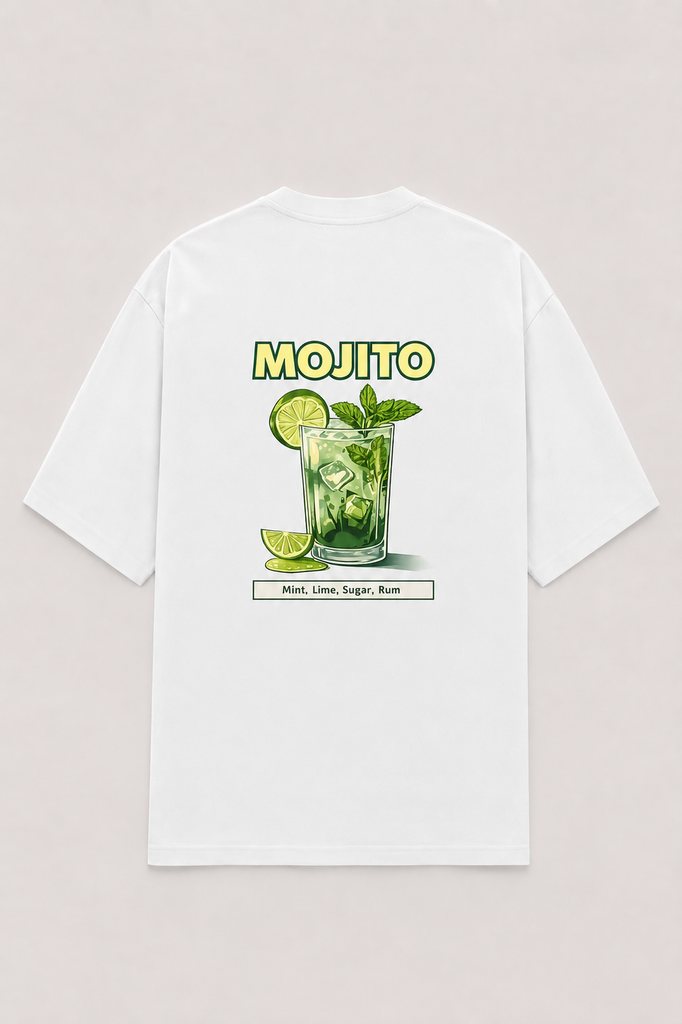 Camiseta brandon mojito blanca