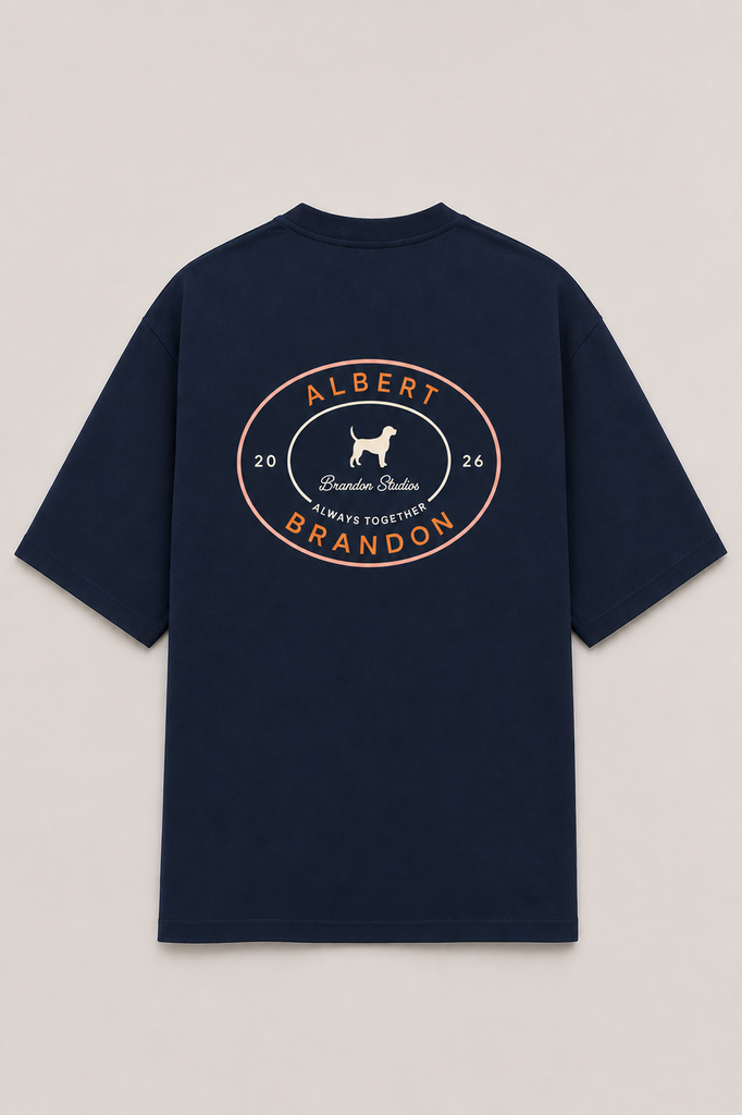 Camiseta brandon studios marino