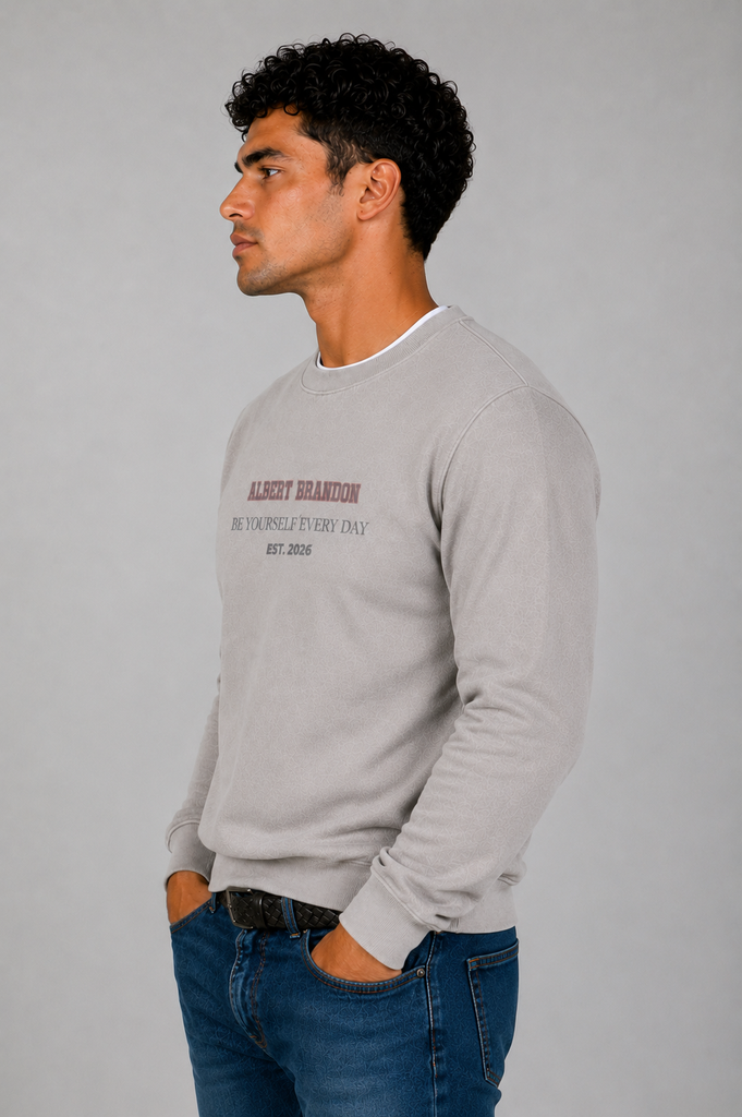 Sudadera vintage brandon be yourself piedra