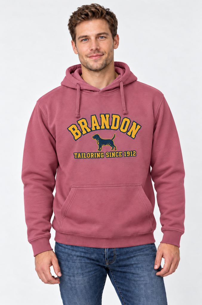 Sudadera Brandon tailoring mauve bajo