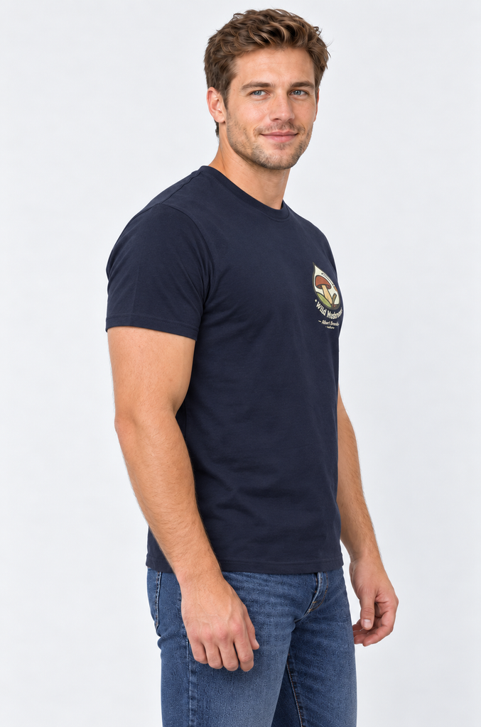 Camiseta Brandon nature marino