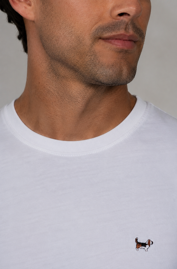 Camiseta brandon bakery Saint Tropez blanca