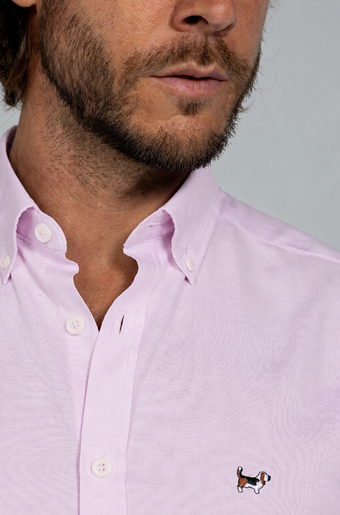 Camisa Pinpoint Rosa