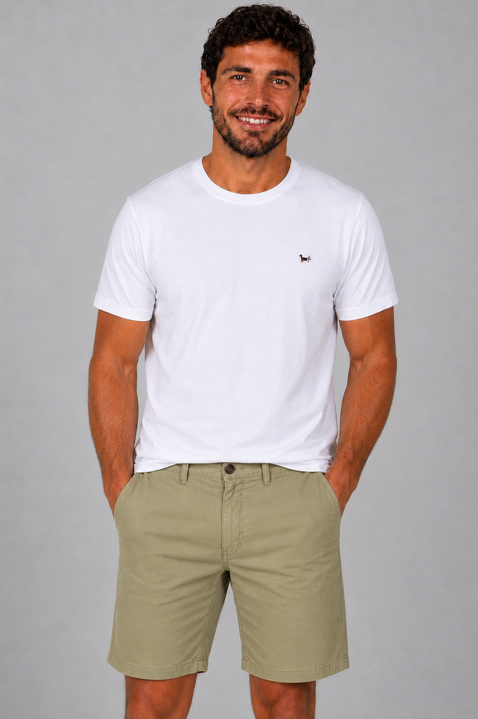 Camiseta brandon bakery Saint Tropez blanca