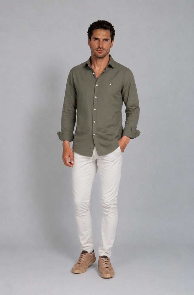 Camisa Bual Kaki