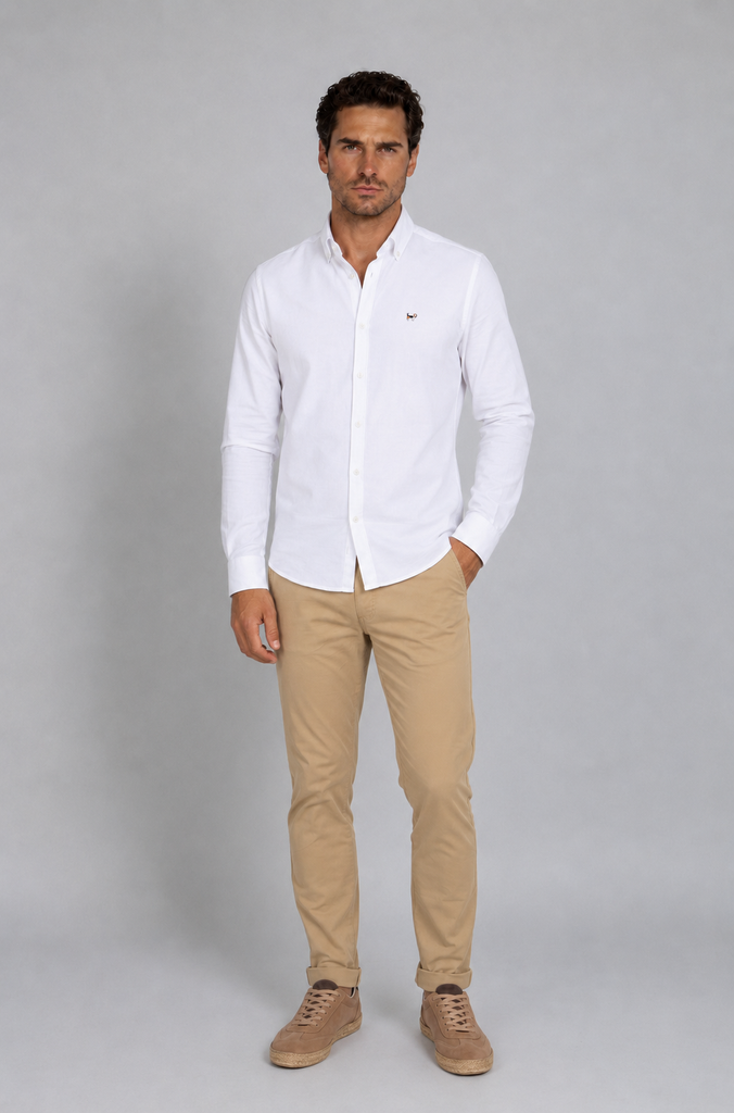 Camisa Bual Blanca
