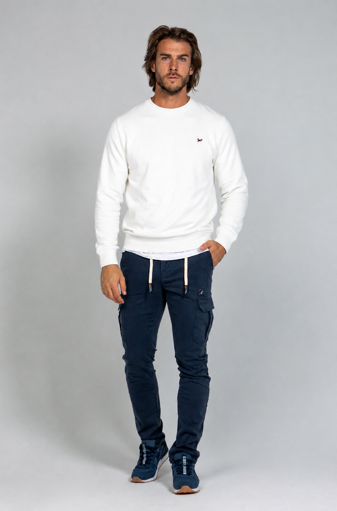 Pantalón Jogger Cargo Marino