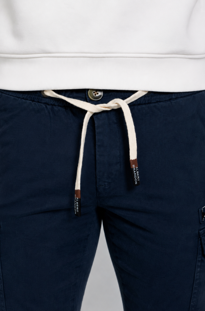 Pantalón Jogger Cargo Marino
