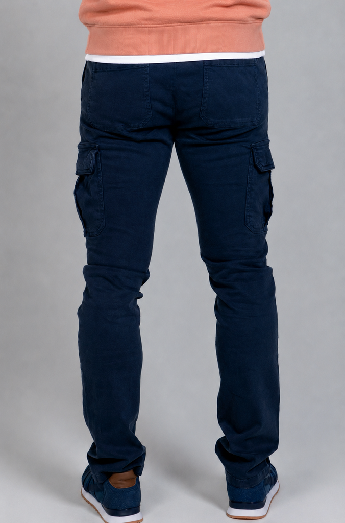 Pantalón Jogger Cargo Marino