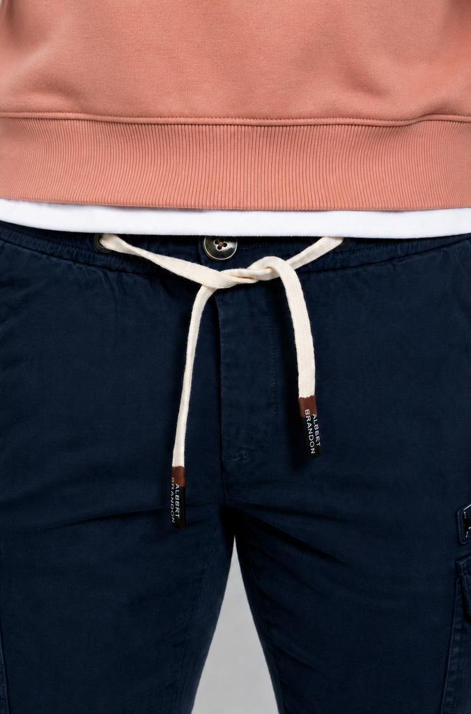 Pantalón Jogger Cargo Marino