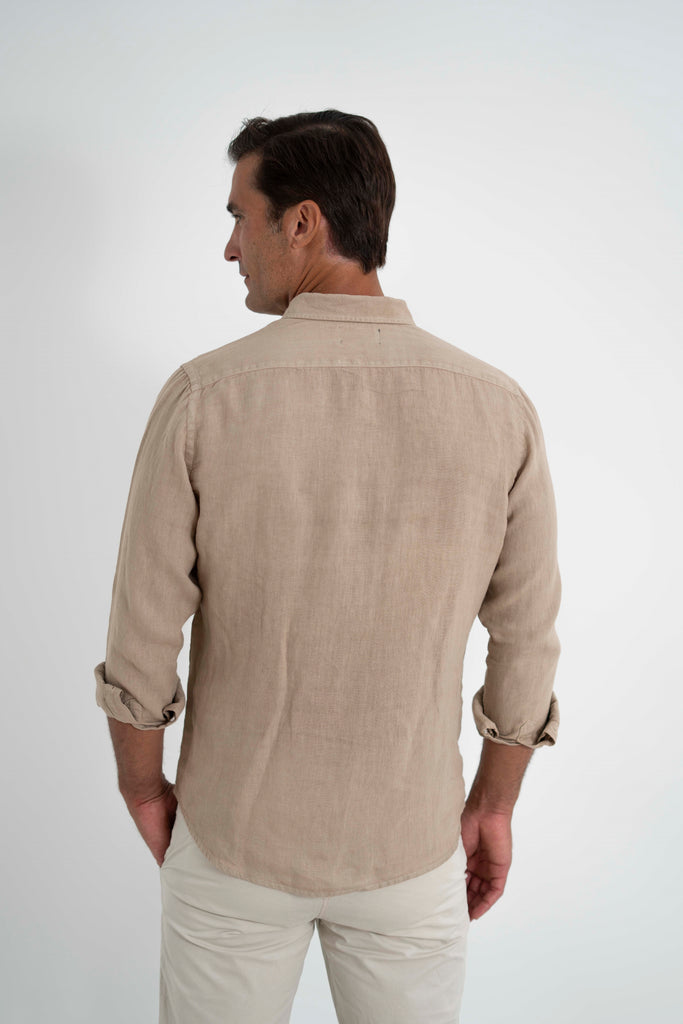 Camisa Milano Premium 100% Kaki