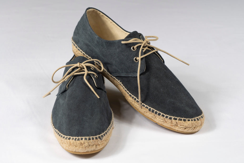 Alpargata Cordones Marino Albert Brandon