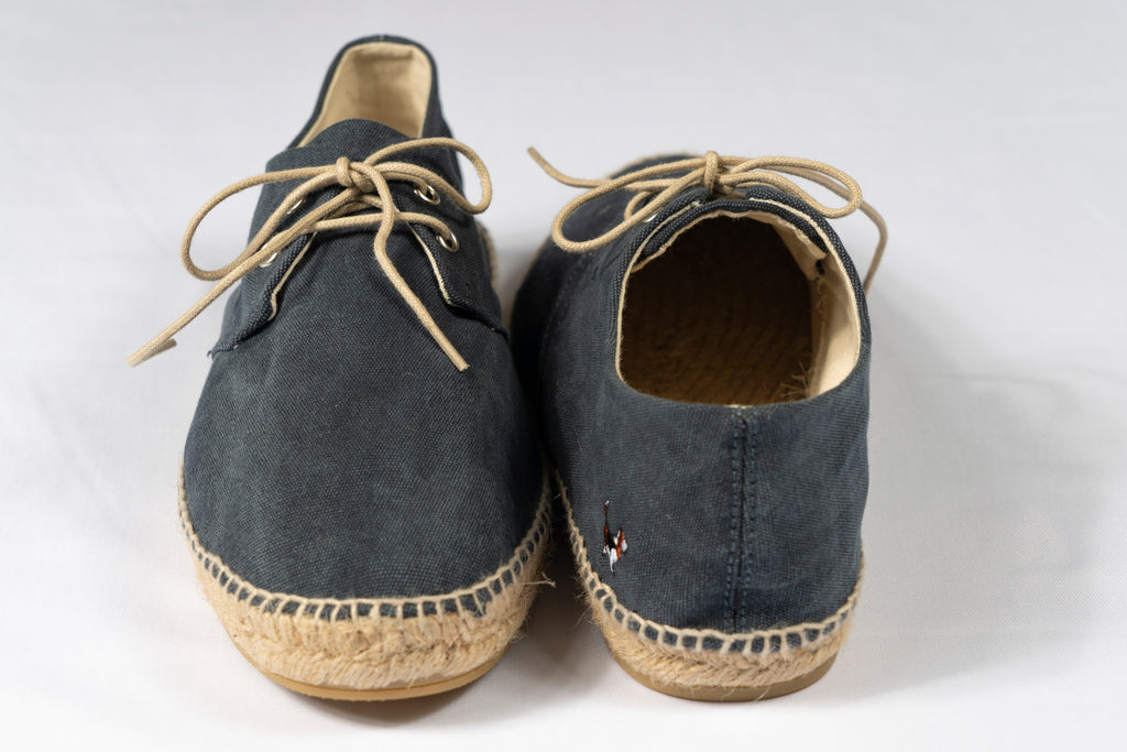 Alpargata Cordones Marino Albert Brandon
