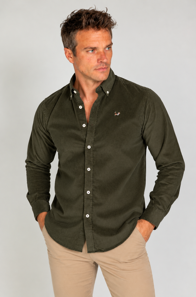 Camisa micropana kaki