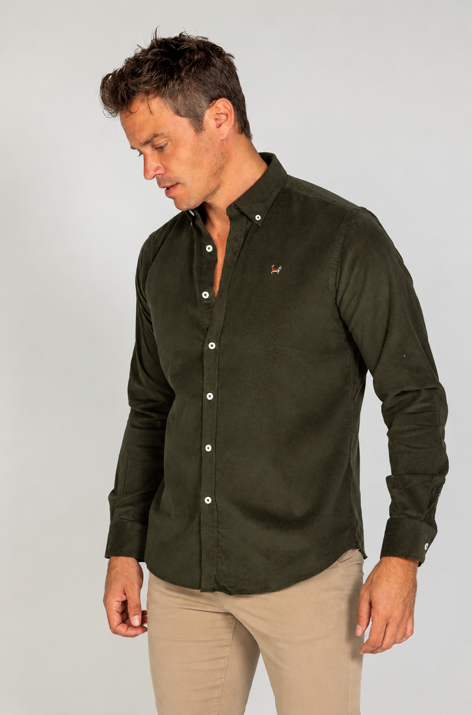 Camisa micropana kaki