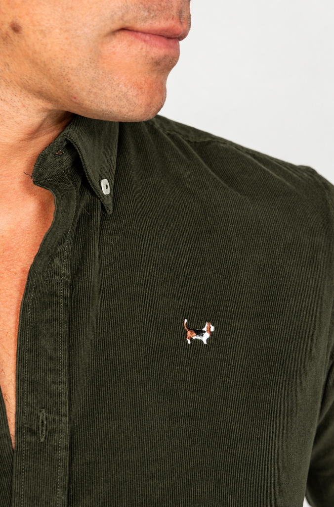 Camisa micropana kaki