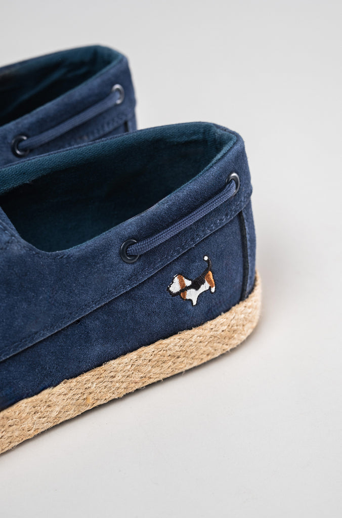 Alpargata Nautica Serraje Azul A.Brandon