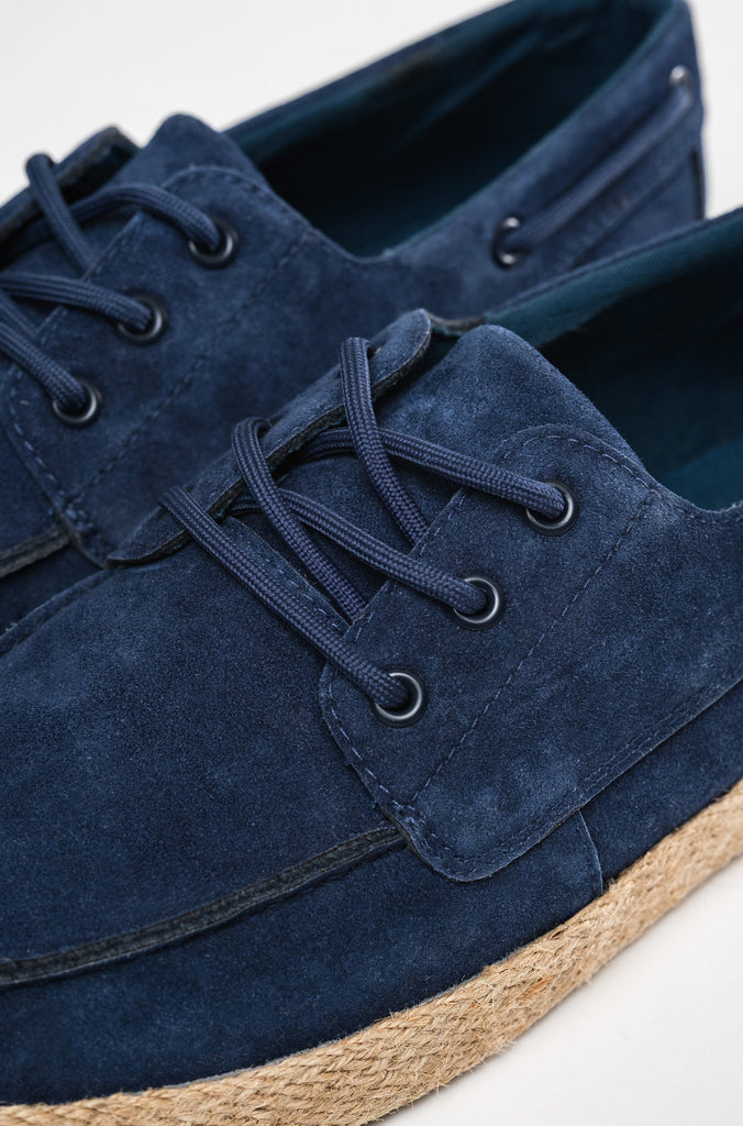 Alpargata Nautica Serraje Azul A.Brandon