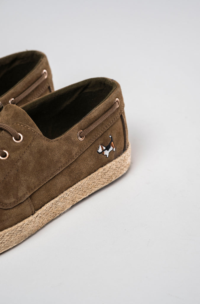 Alpargata Nautica Serraje Kaki A.Brandon