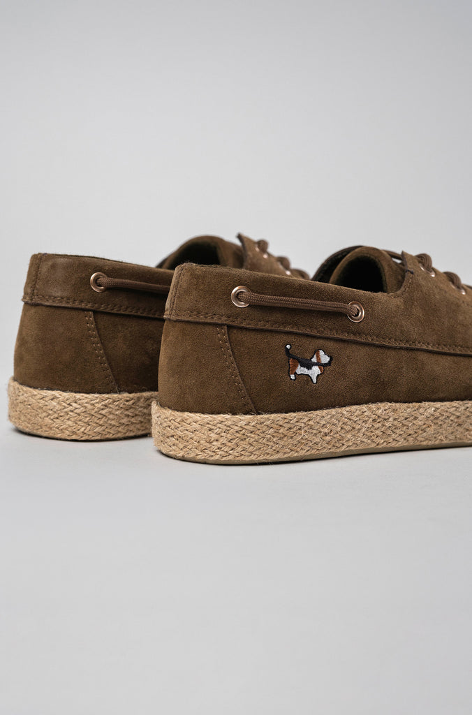 Alpargata Nautica Serraje Kaki A.Brandon