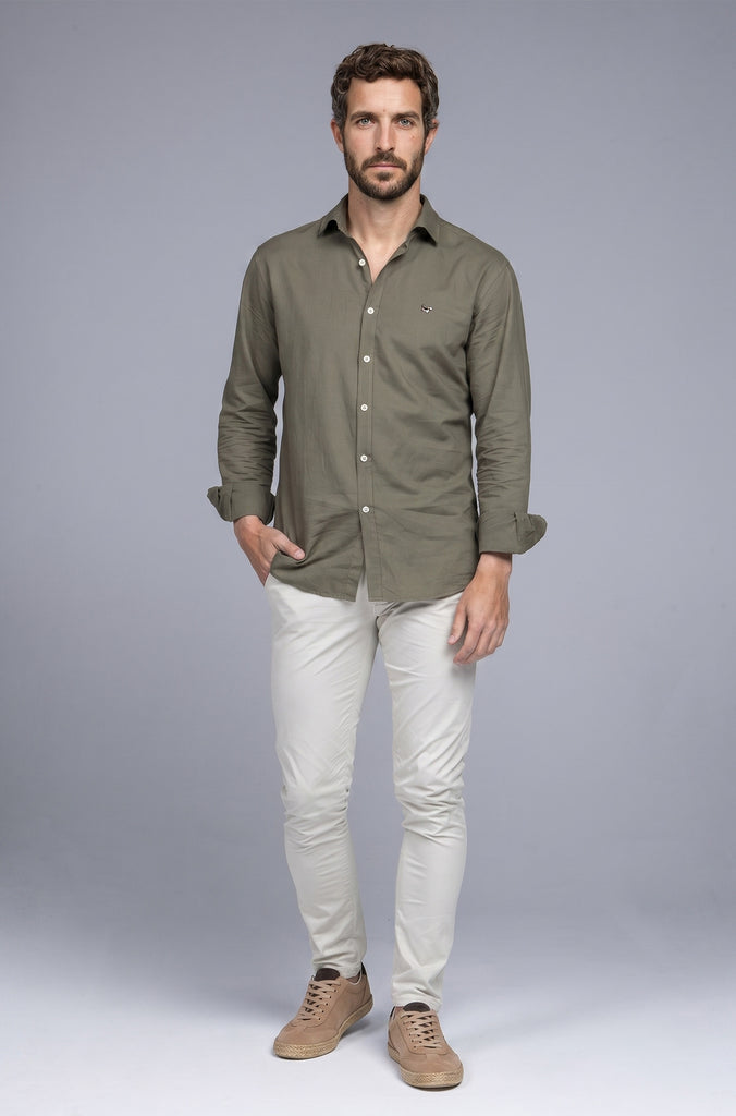 Camisa Bual Kaki