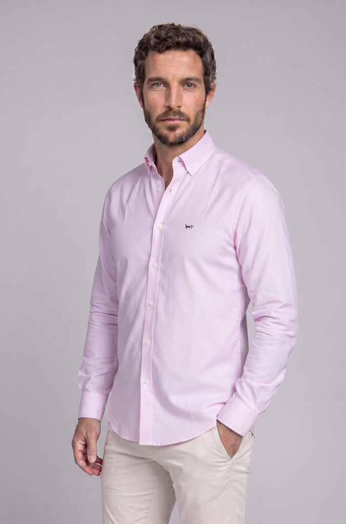 Camisa Pinpoint Rosa