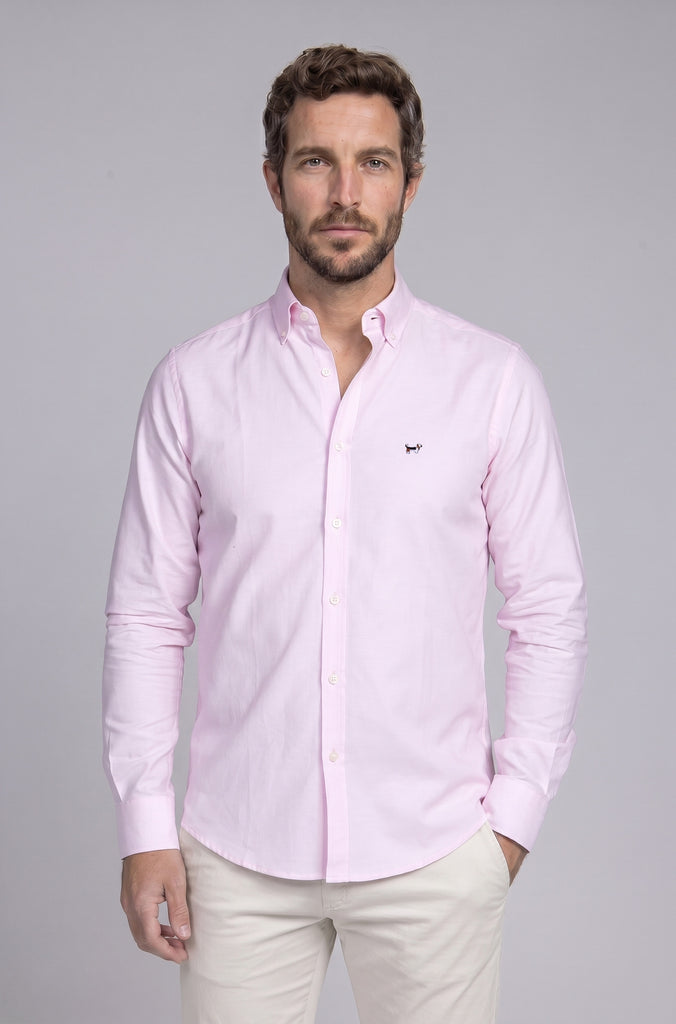 Camisa Pinpoint Rosa