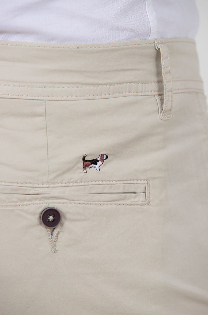 Pantalón Básico Elástico Piedra
