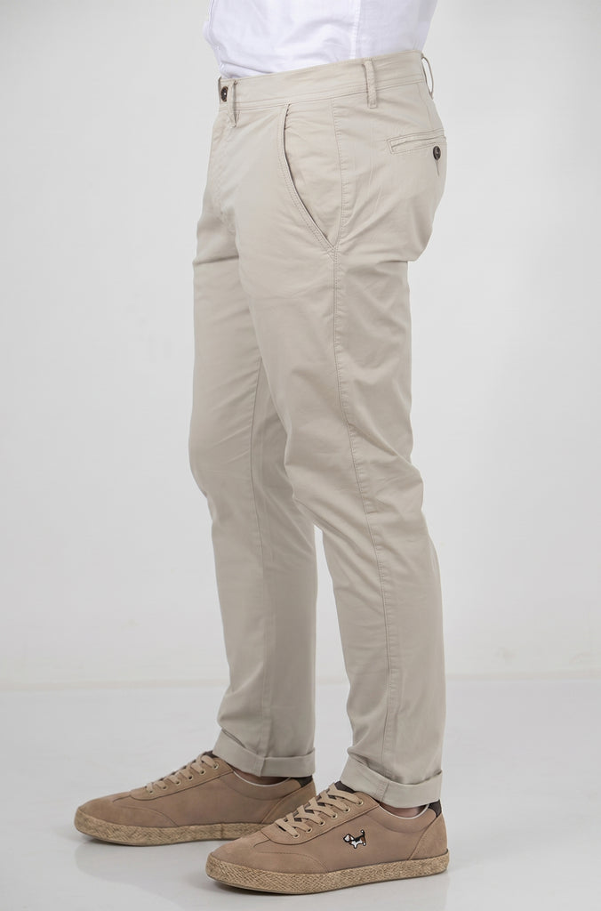 Pantalón Básico Elástico Piedra