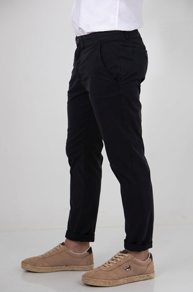 Pantalón Básico Elástico Marino
